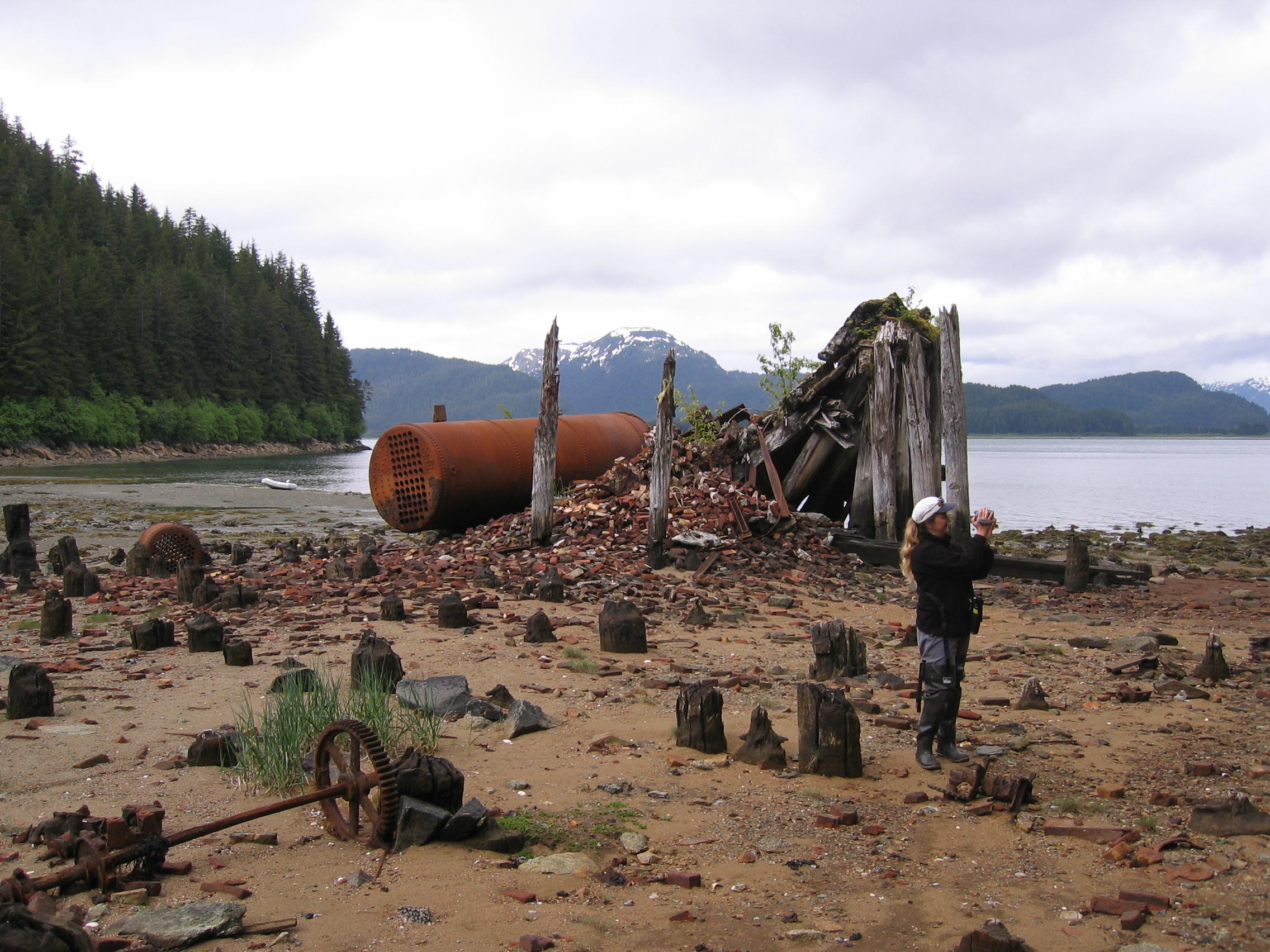 Dundas Bay Cannery Ruins